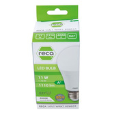 RECA LED žárovka 11W E27 bílá 1110 lm