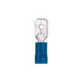 Flachsteckzunge 4,8 mm - blau - für Kabelquerschnitt 1,5 - 2,5 mm² - isoliert