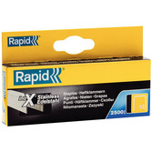 Rapid Heftklammer, Inox, Typ 13, 8mm 2500 Stück per Pack