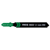RECA Stichsägeblatt Inox 1,1 mm für feine, gerade Schnitte 55/83 mm