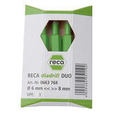 Reca diadrill Keramik Duo 8/8x20MM