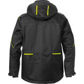 FRISTADS zimní bunda černá/žlutá vel.XL