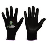 Fully insulated black gloves SZ. 6