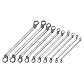 RECA double ring wrench set-10pc.DIN 838