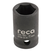RECA nástrčný klíč pro úderový šroubovák SW 15 mm upínání 1/2" 6-hran