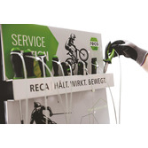 RECA Bike & Ski Servicetafel aus Edelstahl inklusive Werkzeug