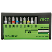 RECA sada bitů HSE (topení, vodoinstalace, elektro), 10 dílů