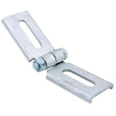 Recamo Zahnschienen-Gelenkverbinder - Stahl - verzinkt - Typ 41 - 80 X 80