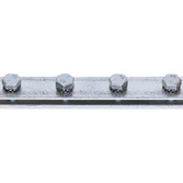 Recamo Montageschienen-Schienenverbinder - Stahl - verzinkt - vormontiert - 38/40 - 150 mm