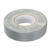 Lepicí páska tkaninová, zesílená textilem, šedá, délka 50 m, šířka 38 mm