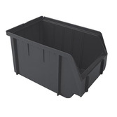 PLASTIC STORAGE BIN GREY SIZE 3