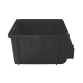 PLASTIC STORAGE BIN GREY SIZE 3