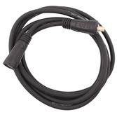 RECA připojovací kabel s bajonetovou zástrčkou černou 3 m