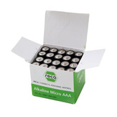 RECA alkalické baterie typ AAA v balení 20 kusů