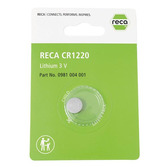 RECA Knopfzelle 3V CR 1220 (DL1220/BR1220)