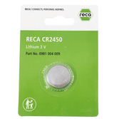 RECA Knopfzelle 3V CR 2450 ( DL2450/BR2450/CR2450N)