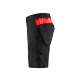 Industrie Shorts Stretch Schwarz/Rot C62