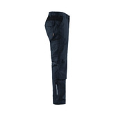 Industrie Arbeitshose Stretch mit Kniepolstertaschen Dunkel Marineblau/Schwarz C44