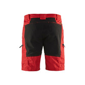 Service Shorts Stretch Rot/Schwarz C44