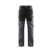 Service trousers with stretch panels Grey/Black C44