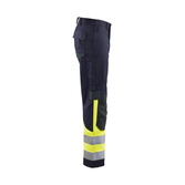 Multinorm Arbeitshose Inhärent Marineblau/ High Vis Gelb C46