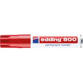 Permanentmarker Edding 800 rot