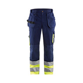 High Vis Arbeitshose Marineblau/Gelb C148