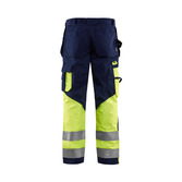 High Vis Arbeitshose Marineblau/Gelb C148