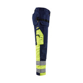 High Vis Arbeitshose Marineblau/Gelb C148