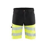 High Vis Shorts mit Stretch Schwarz/Gelb C60