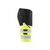 High Vis Shorts mit Stretch Schwarz/Gelb C46