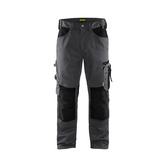 Craftsman Trousers without nailpockets Grey/Black D100