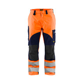 Multinorm Arbeitshose Inhärent High Vis Orange/Marineblau C54