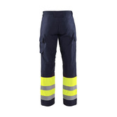 Multinorm Winter Arbeitshose Marineblau/ High Vis Gelb C64