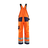 High Vis Latzhose High Vis Orange/Marineblau C46