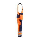 High Vis Latzhose High Vis Orange/Marineblau C46