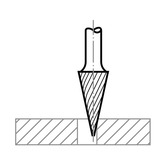 REDOR FRÄSPSTIFT HSS ZAHNG.3 FORMM10X20