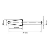 REDOR FRÄSPSTIFT HSS ZAHNG.3 FORML 16X30