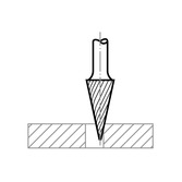 REDOR FRÄSPSTIFT HSS ZAHNG.3 FORM12X30