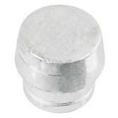 Simplex - nástavec plastové vložky stříbrné Ø 60 mm