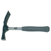 Maurerhammer, mit Stahlrohrstiel und Kunststoffgriff, Gewicht 750 g