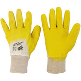 Pracovní rukavice Nitras 03400 žluté vel. 9