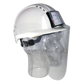 Ochranný štít pro ochranou helmu JSP