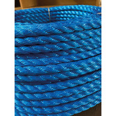 Polypropylen-Seil blau gedreht 12 mm x 220 m