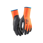 Handschuh Handwerk gefüttert - Latex überzogen High Vis Orange 7