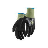 Cut protection glove WR, Nitrile B, 18 gg Schwarz 7