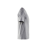 T-Shirt Grau Melange L