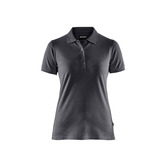 Damen Polo Shirt Dunkelgrau M