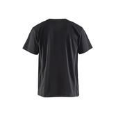T-Shirt mit UV Schutz Schwarz 4XL
