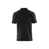 Polo Shirt Schwarz/Mittelgrau XXL